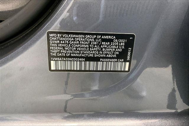 2022 Volkswagen Passat 2.0T SE