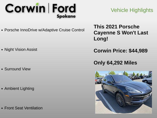 2021 Porsche Cayenne S