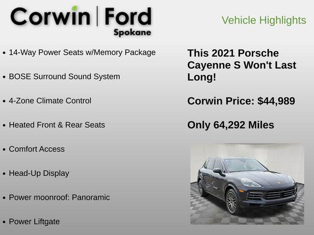 2021 Porsche Cayenne S