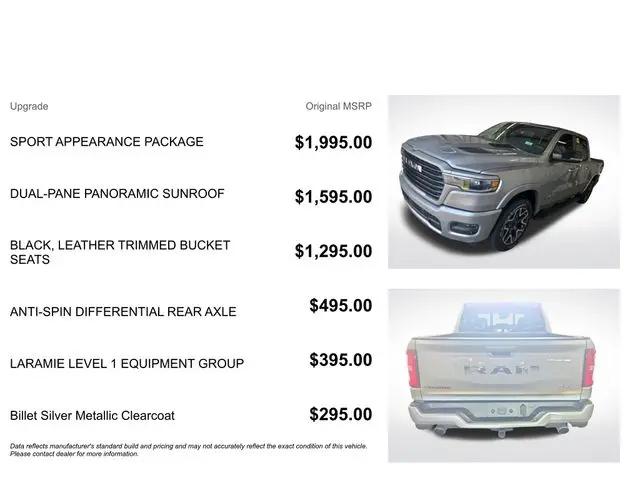 2025 Ram 1500 Laramie Crew Cab 4x4 5'7" Box