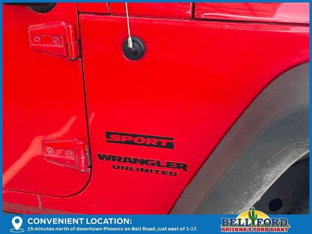 2016 Jeep Wrangler Unlimited Sport