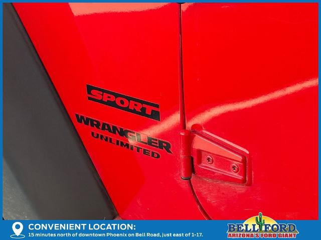 2016 Jeep Wrangler Unlimited Sport