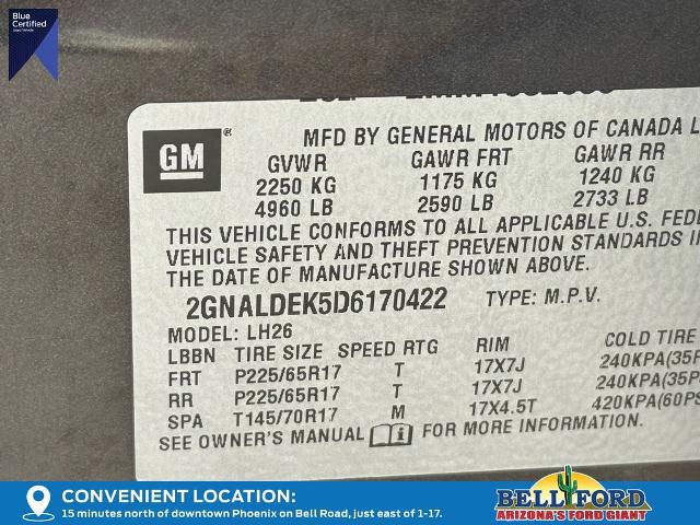 2013 Chevrolet Equinox 1LT