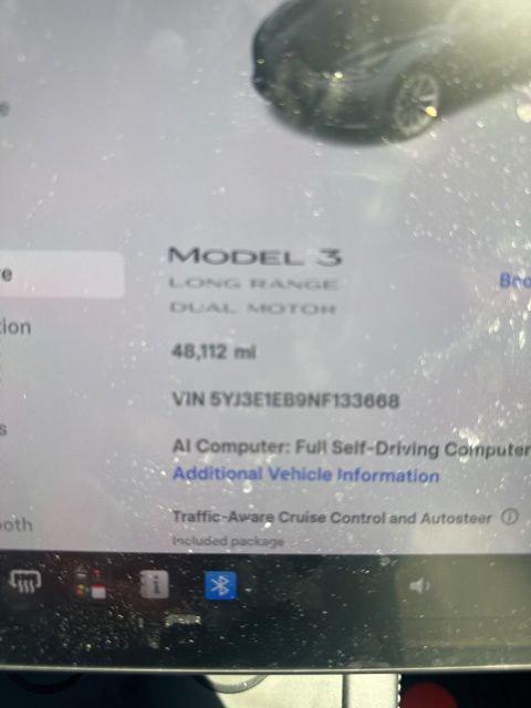 2022 Tesla Model 3 Long Range Dual Motor All-Wheel Drive