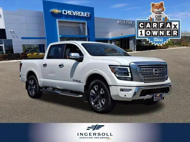 2023 Nissan Titan Crew Cab Platinum Reserve 4x4 for sale in Danbury, CT