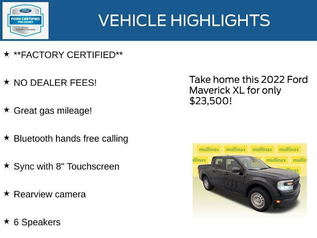 2022 Ford Maverick XL