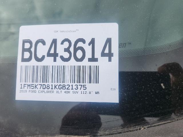 2019 Ford Explorer XLT