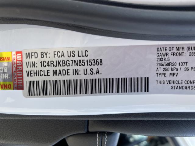 2022 Jeep Grand Cherokee L Limited 4x4