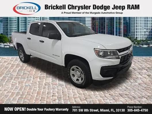 2021 Chevrolet Colorado 2WD Crew Cab Short Box WT for sale in Miami, FL