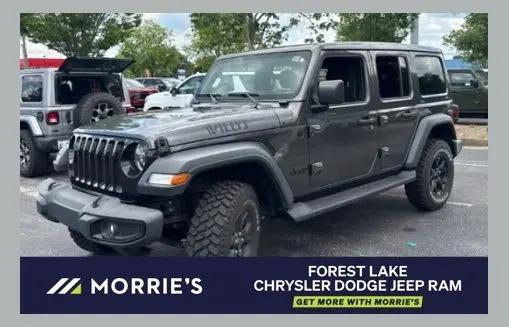 2020 Jeep Wrangler Willys 4x4 for sale in Forest Lake, MN