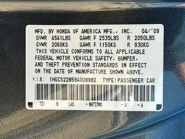 2009 Honda Accord 3.5 EX-L