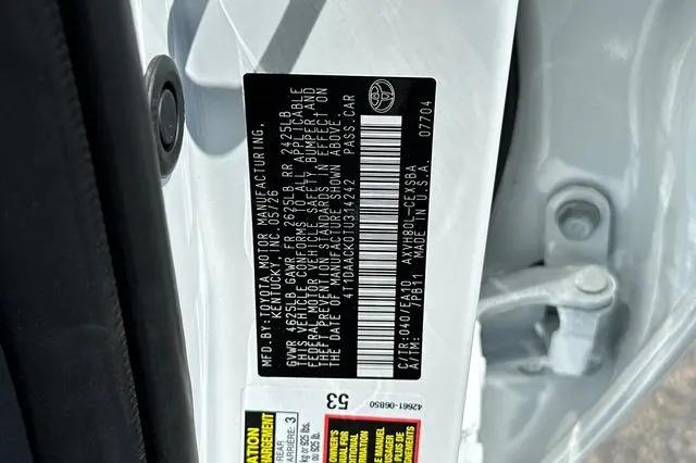 2026 Toyota Camry SE