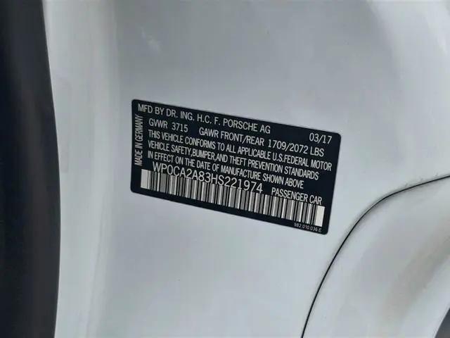 2017 Porsche 718 Boxster 718 Boxster