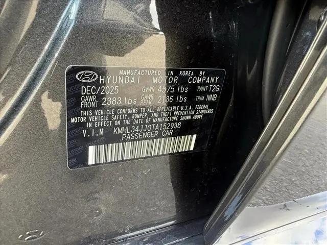 2026 Hyundai Sonata Hybrid SEL