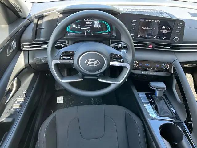 2026 Hyundai Elantra Hybrid Blue