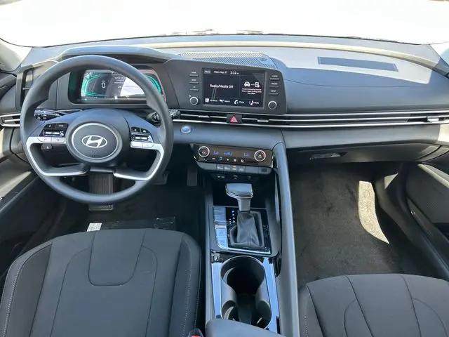 2026 Hyundai Elantra Hybrid Blue