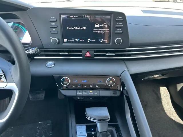 2026 Hyundai Elantra Hybrid Blue
