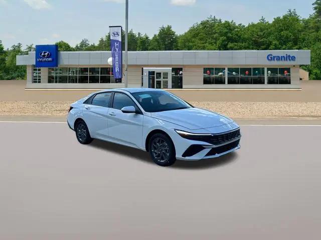 2026 Hyundai Elantra Hybrid Blue