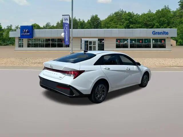 2026 Hyundai Elantra Hybrid Blue