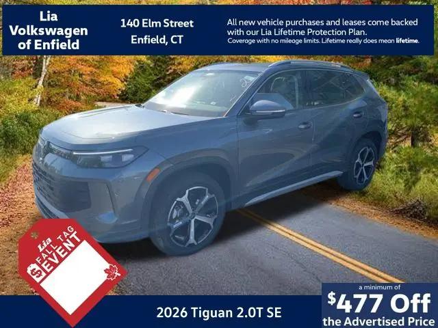 2026 Volkswagen Tiguan SE for sale in Enfield, CT