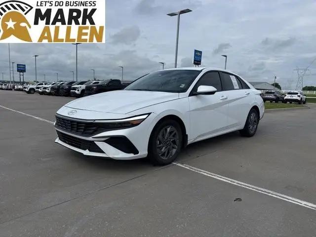 2025 Hyundai Elantra Hybrid Blue