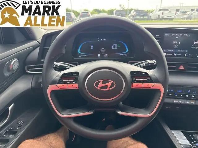 2025 Hyundai Elantra Hybrid Blue