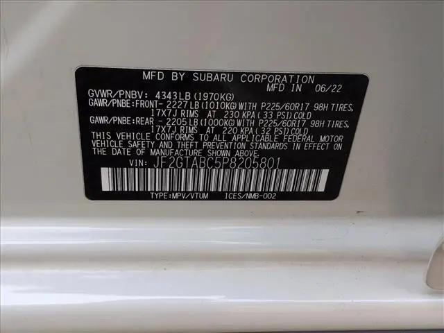 2023 Subaru Crosstrek 2.0i
