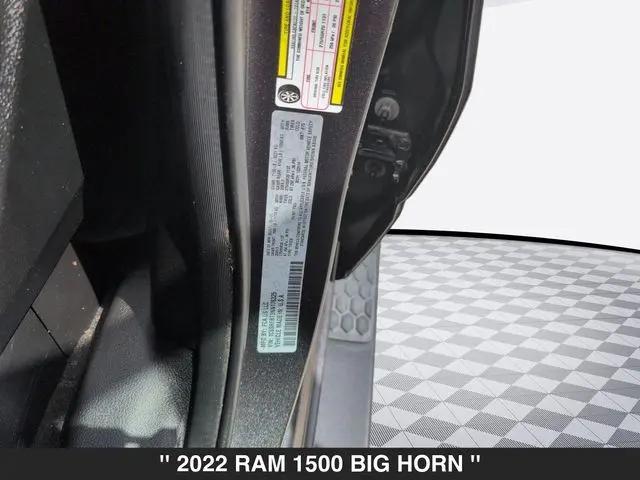 2022 Ram 1500 Big Horn Quad Cab 4x4 6'4" Box