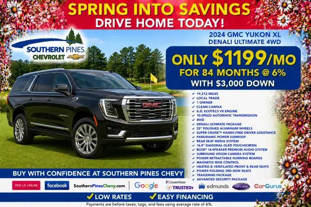 2024 GMC Yukon XL 4WD Denali Ultimate