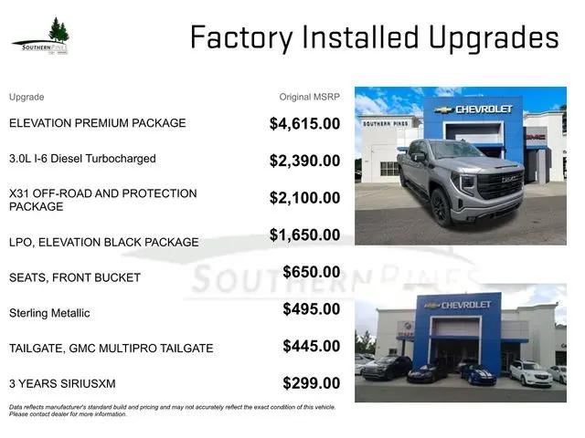2026 GMC Sierra 1500 Crew Cab, Short Bed, Elevation, 4WD