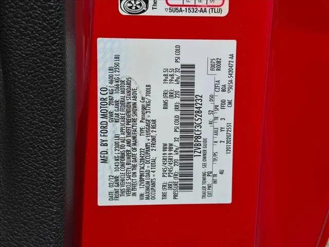 2012 Ford Mustang GT Premium