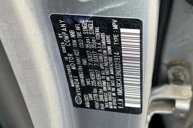 2022 Hyundai Tucson Hybrid Blue