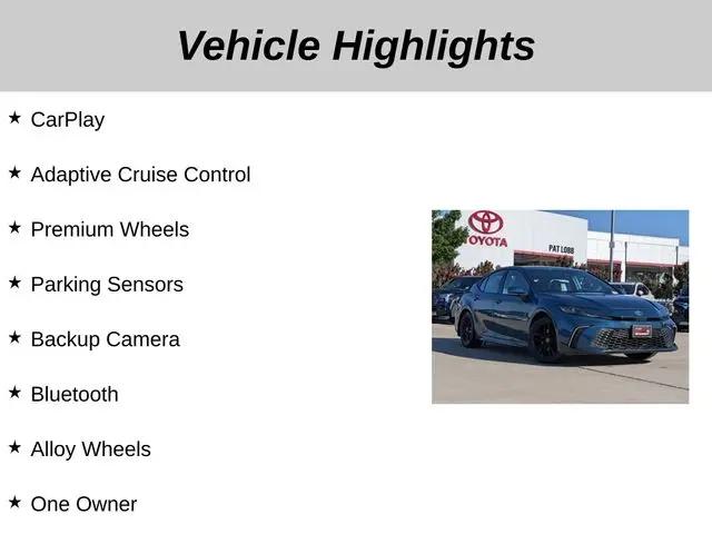2025 Toyota Camry SE