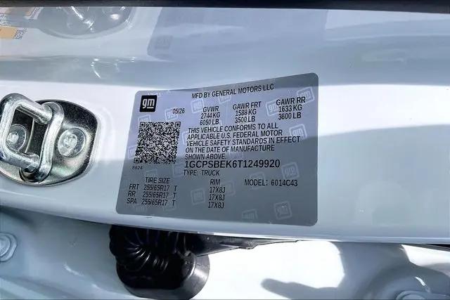 2026 Chevrolet Colorado WT, RWD