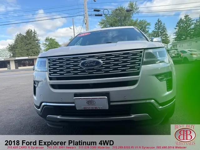 2018 Ford Explorer Platinum