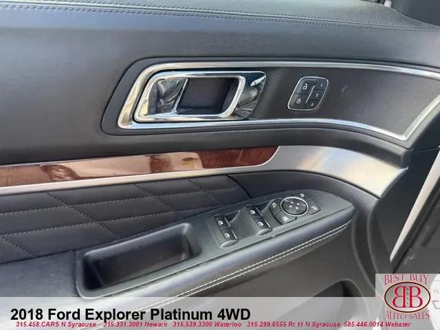 2018 Ford Explorer Platinum