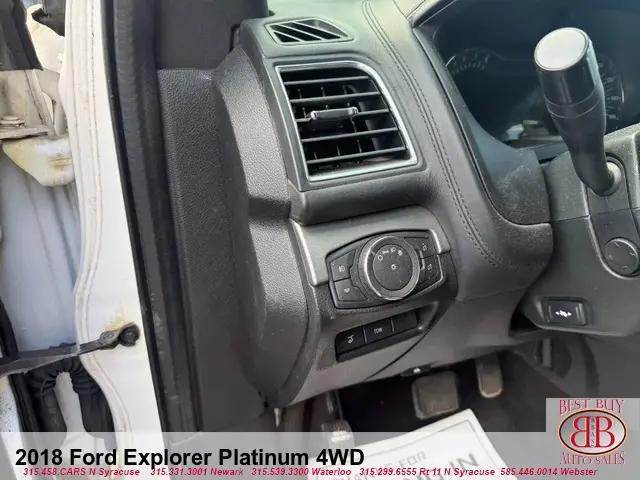2018 Ford Explorer Platinum