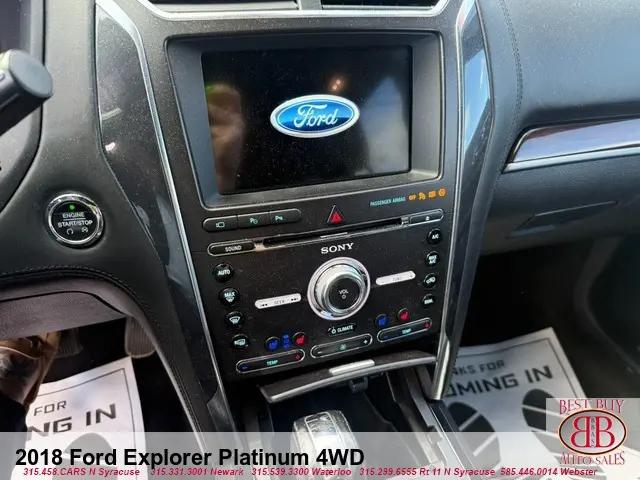 2018 Ford Explorer Platinum
