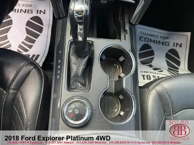 2018 Ford Explorer Platinum