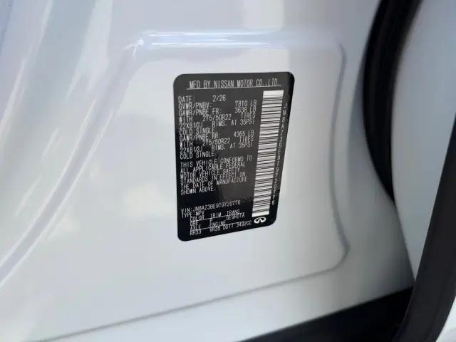 2026 INFINITI QX80 LUXE AWD