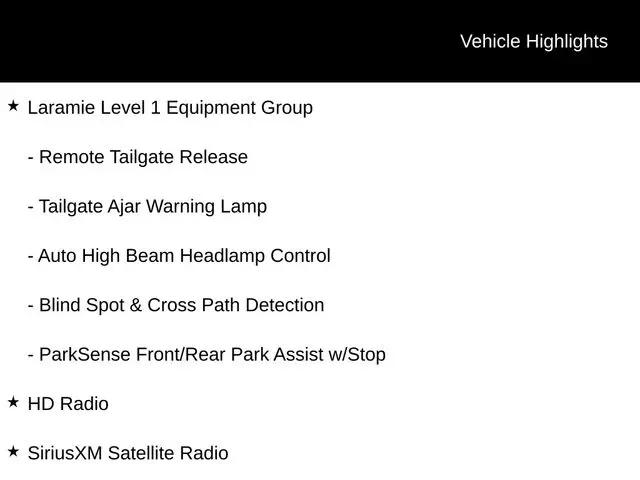 2020 Ram 1500 Laramie Crew Cab 4x4 5'7" Box