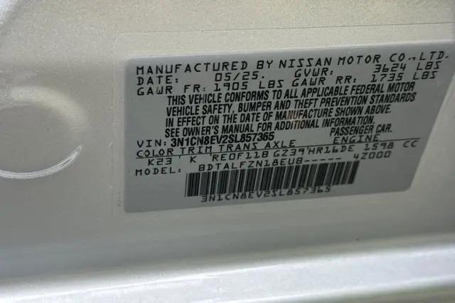 2025 Nissan Versa 1.6 SV