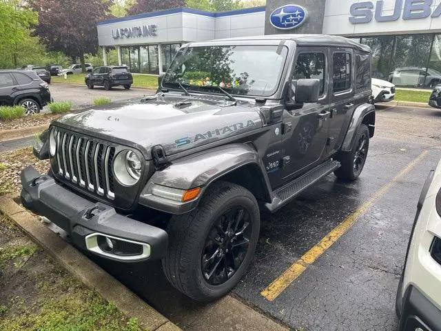 2021 Jeep Wrangler 4xe Unlimited Sahara 4x4 for sale in Commerce Township, MI