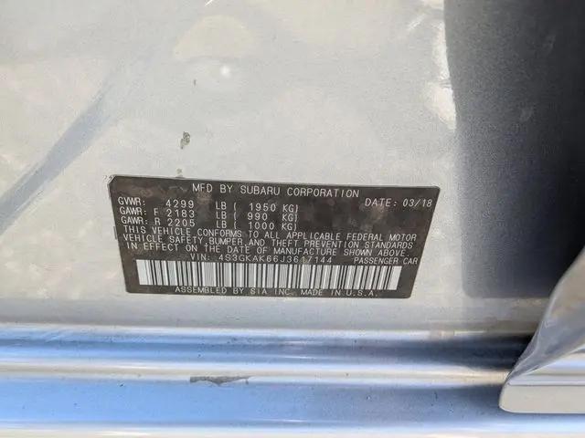 2018 Subaru Impreza 2.0i Sport