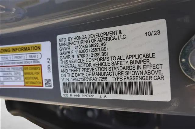 2024 Honda Accord Hybrid Sport
