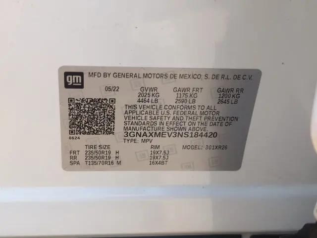 2022 Chevrolet Equinox FWD RS