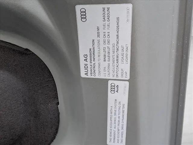 2020 Audi Q3 Premium Plus 45 TFSI S line quattro Tiptronic