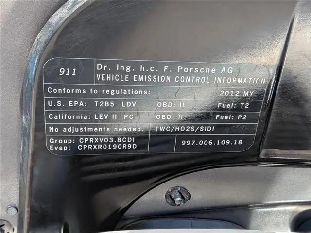 2012 Porsche 911 Carrera