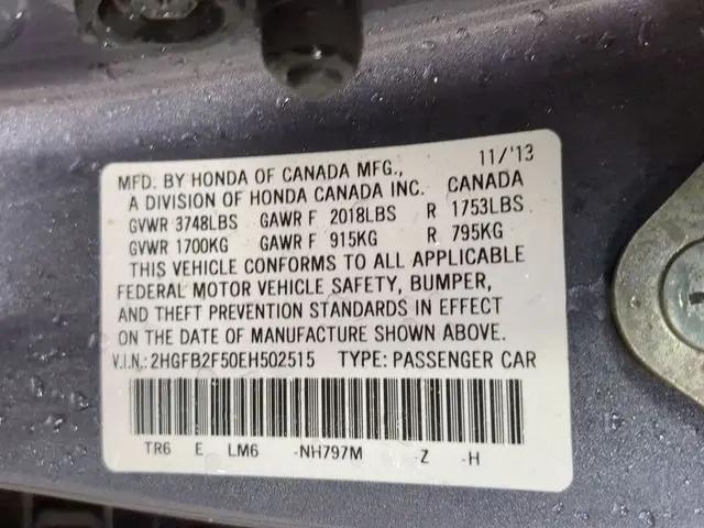 2014 Honda Civic LX