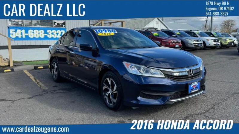 2016 Honda Accord LX for sale in Eugene, OR
